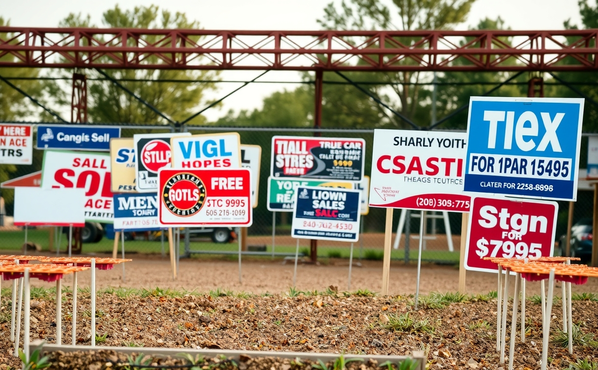 Preparation visual for Business Cards and Yard Signs Guide