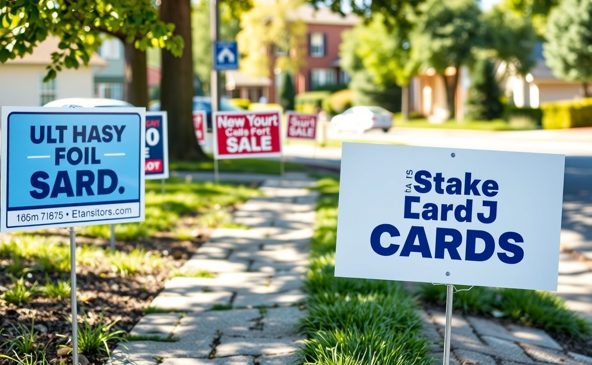 Quality check visual for Business Cards and Yard Signs Guide