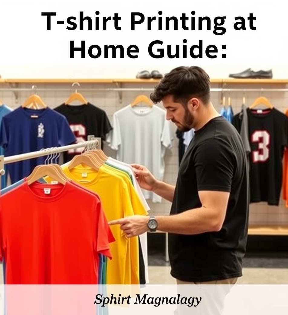 Evaluating the best Tshirt Printing at Home Guide environment