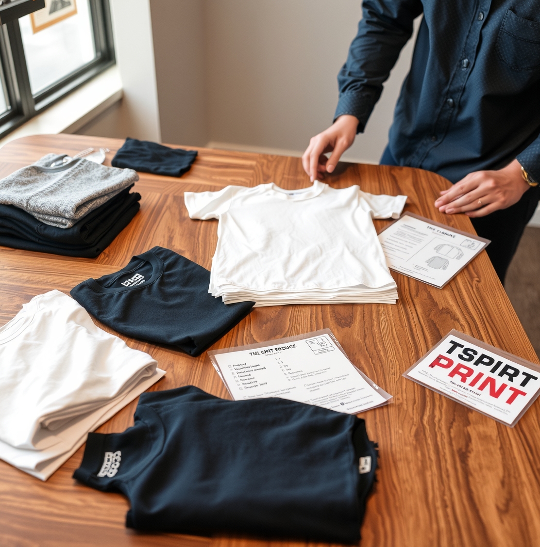 Quality check visual for Tshirt Printing Edmonton Guide