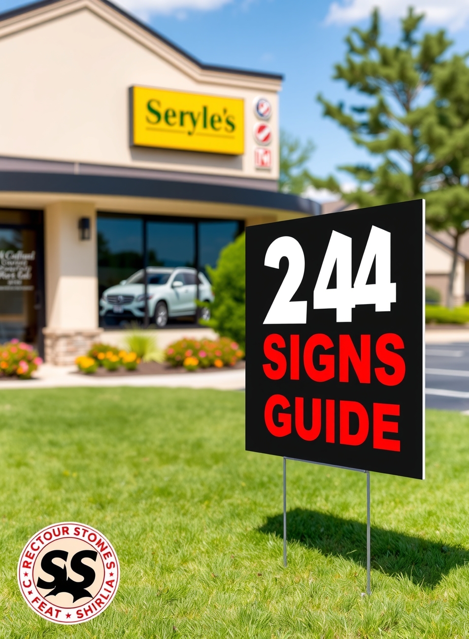 Checklist for 18 X 24 Yard Signs with Stakes Guide