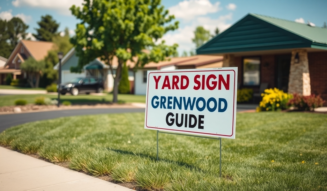 Checklist for Yard Signs Greenwood Guide