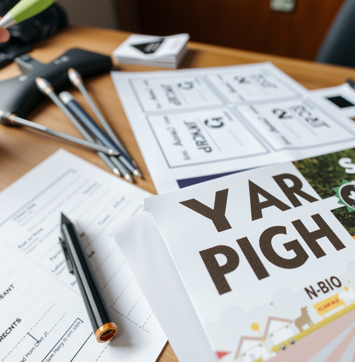 Preparation visual for Yard Signs Greenwood Guide