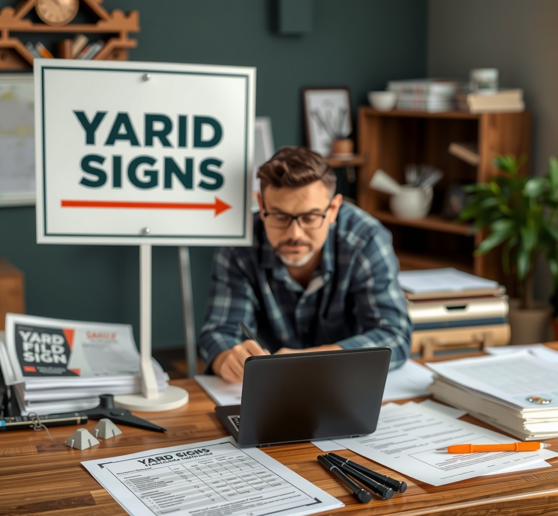 Quality check visual for Yard Signs Greenwood Guide