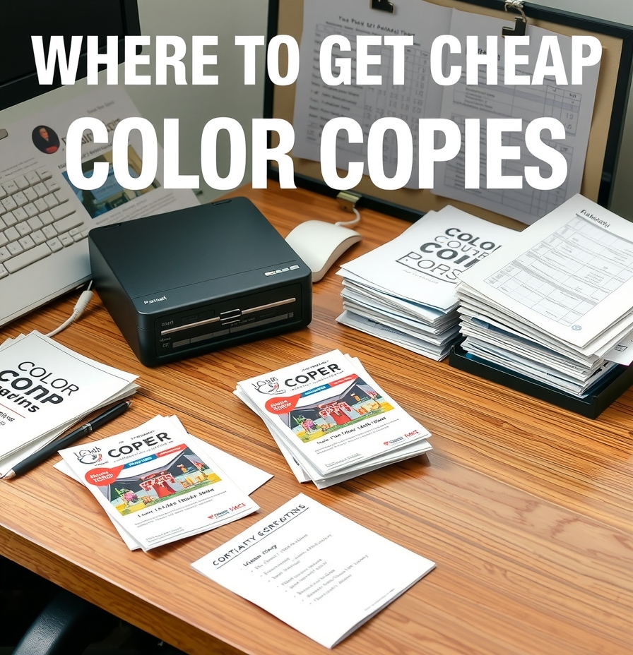 Preparation visual for Where to Get Cheap Color Copies