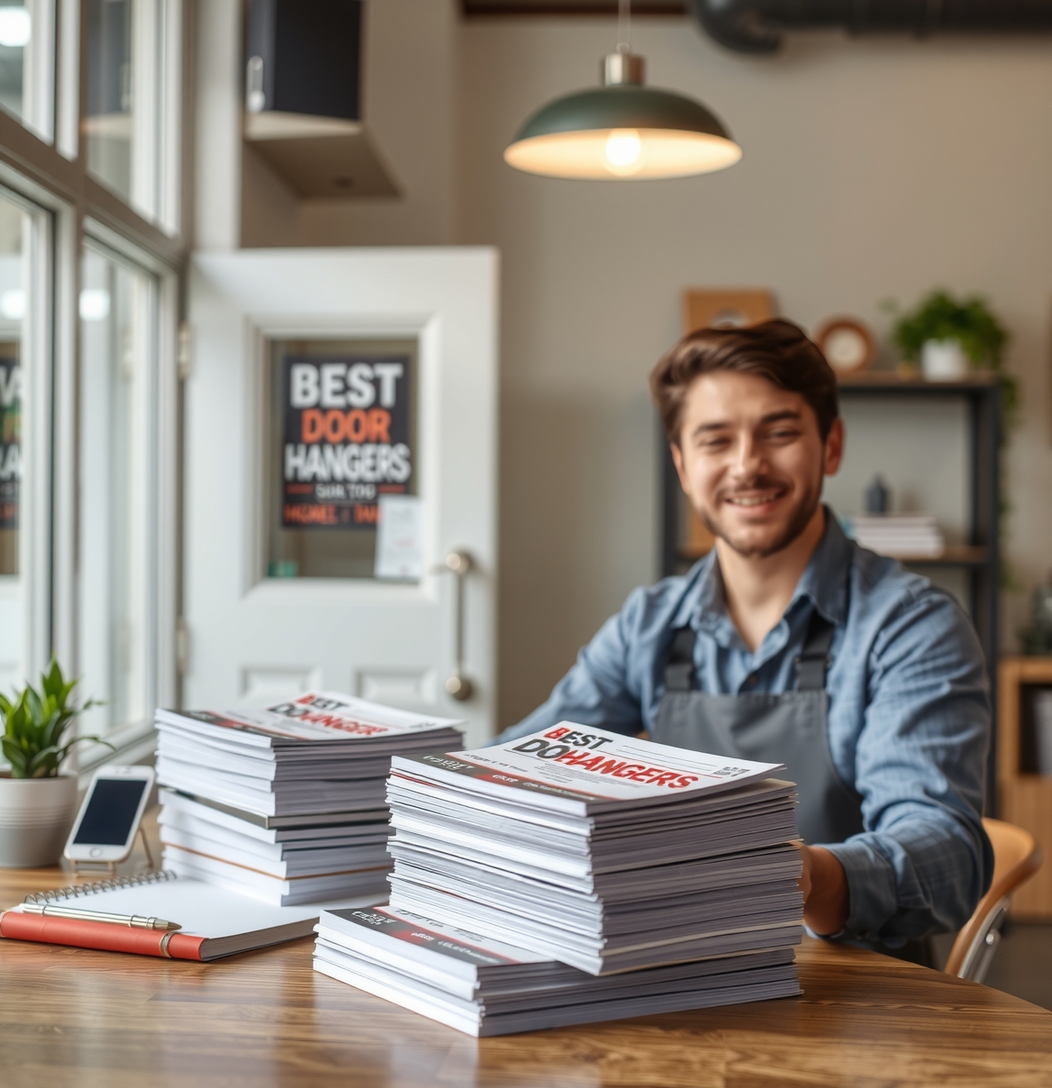 Preparation visual for Best Door Hangers