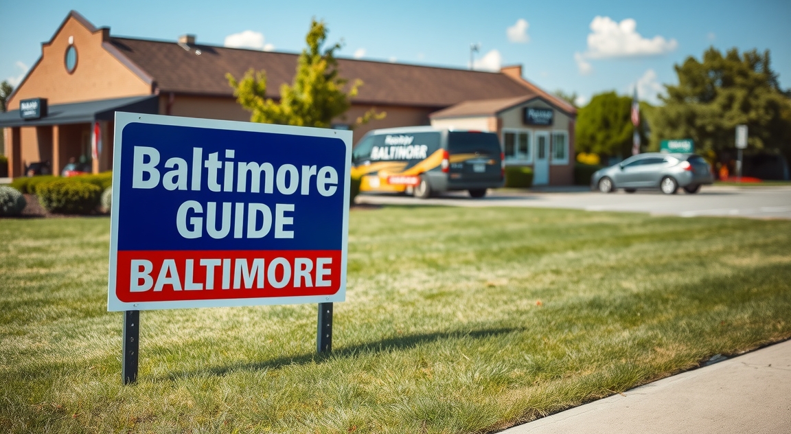 Checklist for Yard Signs Baltimore Guide