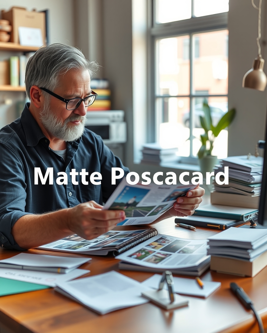 Checklist for Matte Postcard Printing Guide