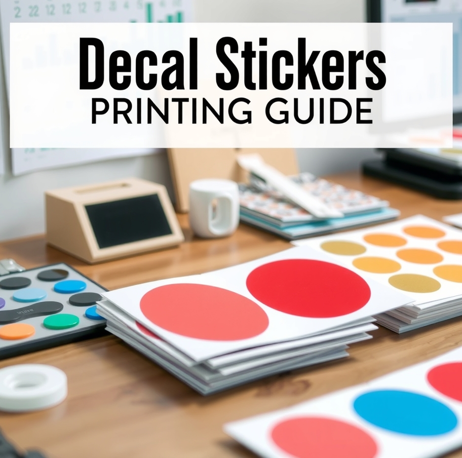 Checklist for Decal Stickers Printing Guide