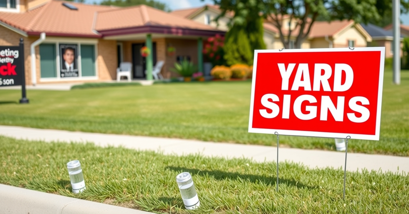 Checklist for Cheap Custom Yard Signs with Stakes