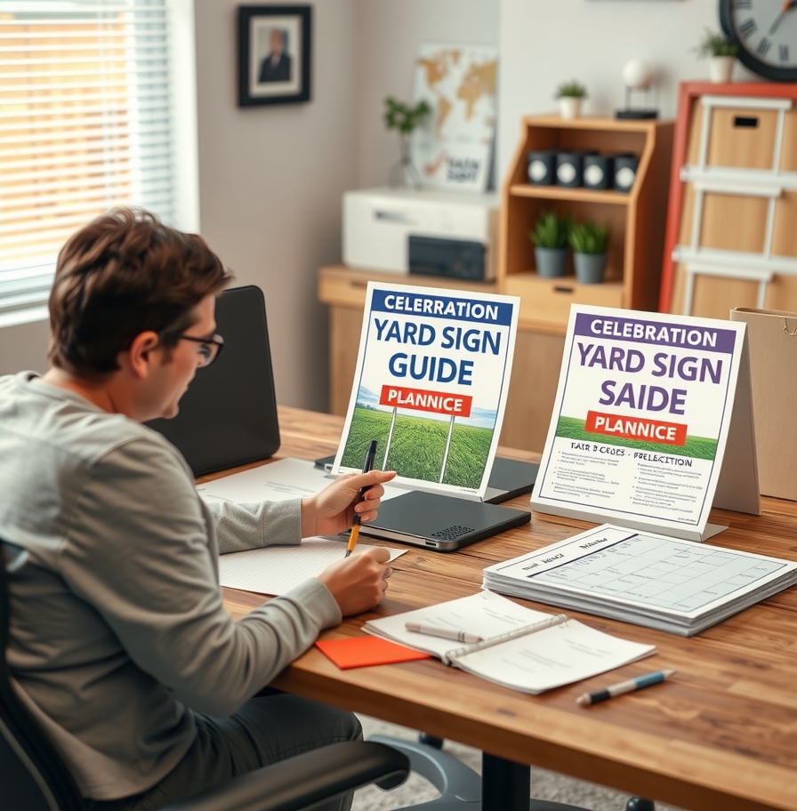 Checklist for Celebration Yard Signs Guide
