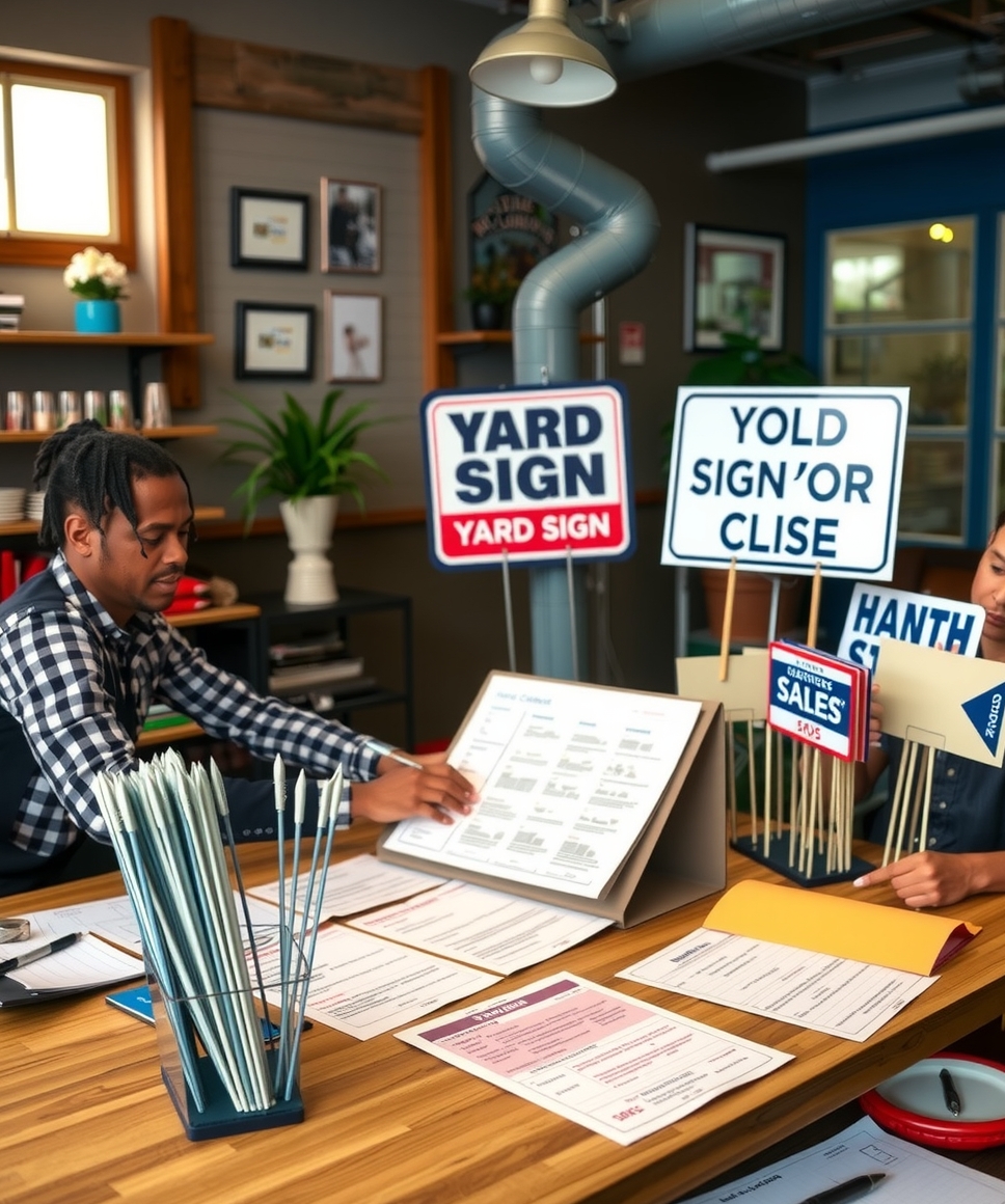 Preparation visual for Yard Signs Charleston Sc Guide