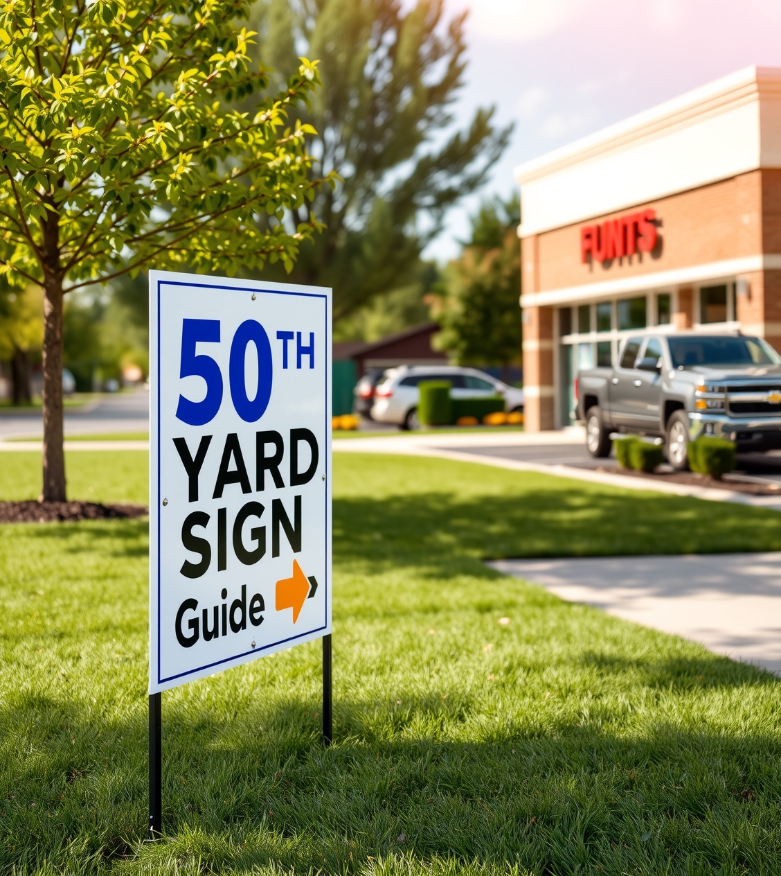 Checklist for 50TH Yard Signs Guide