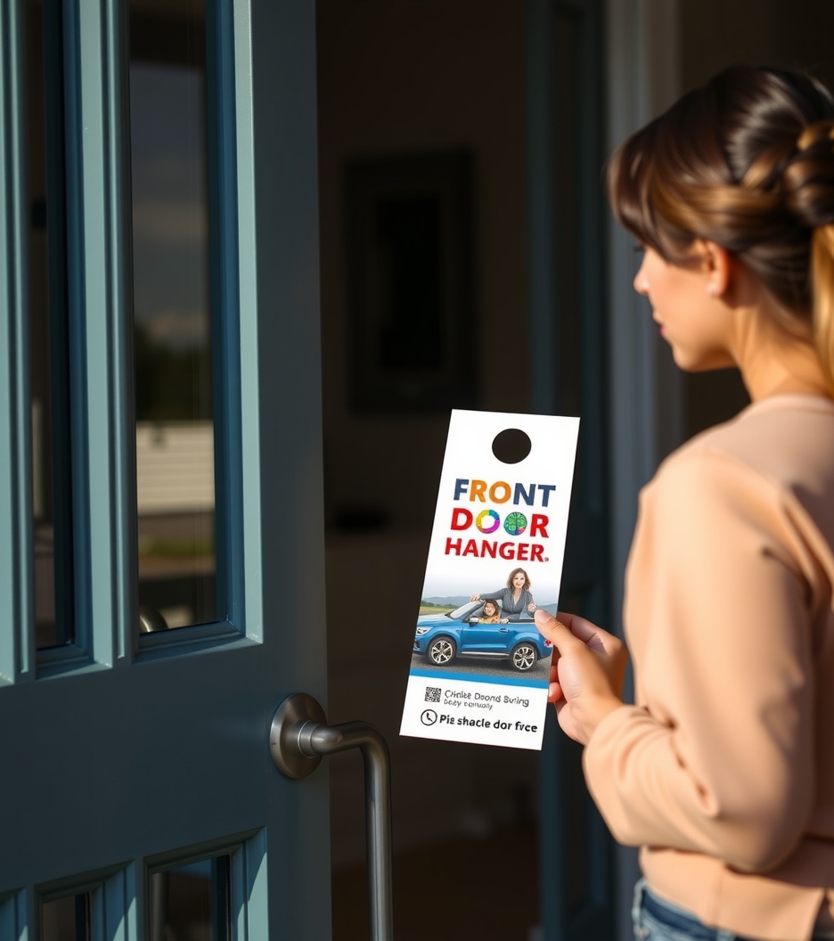 Preparation visual for Front Door Hangers Guide