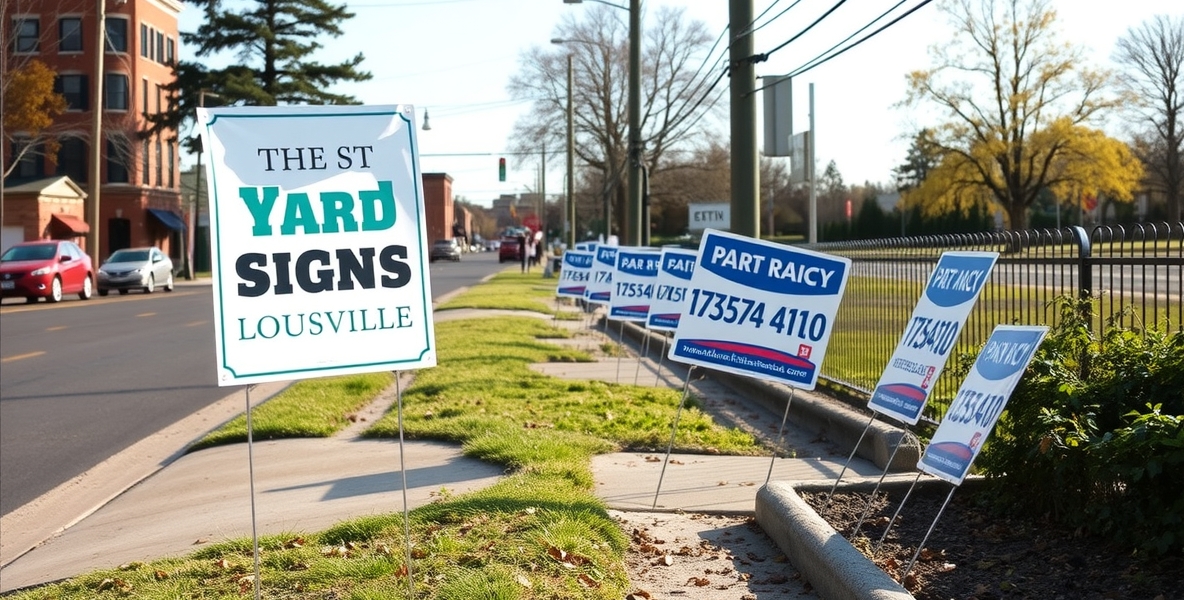 Yard Signs Louisville Kentucky Guide
