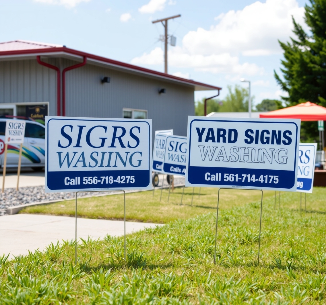 Evaluating the best Yard Signs for Pressure Washing Guide environment