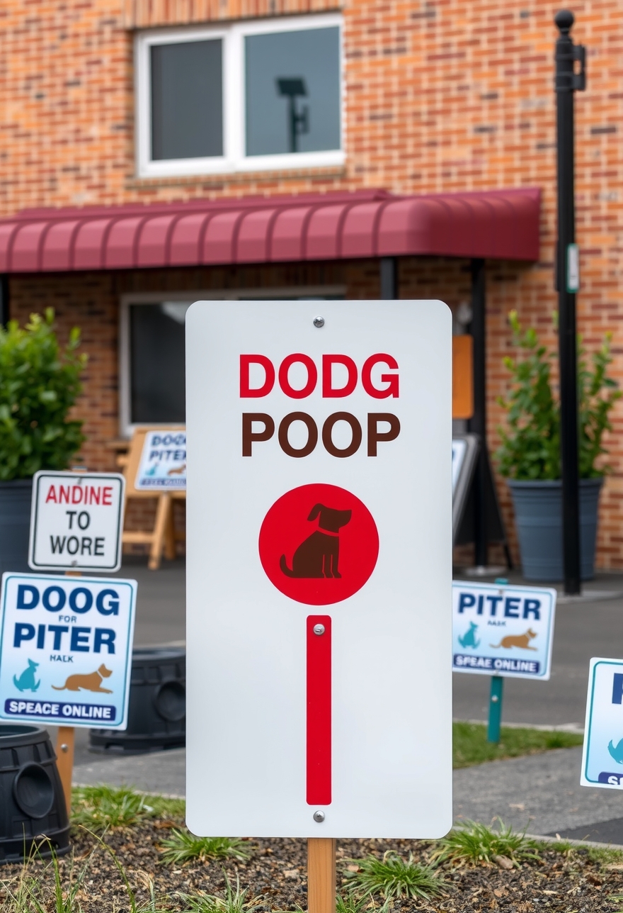 Evaluating the best Dog Poop Yard Signs Guide environment