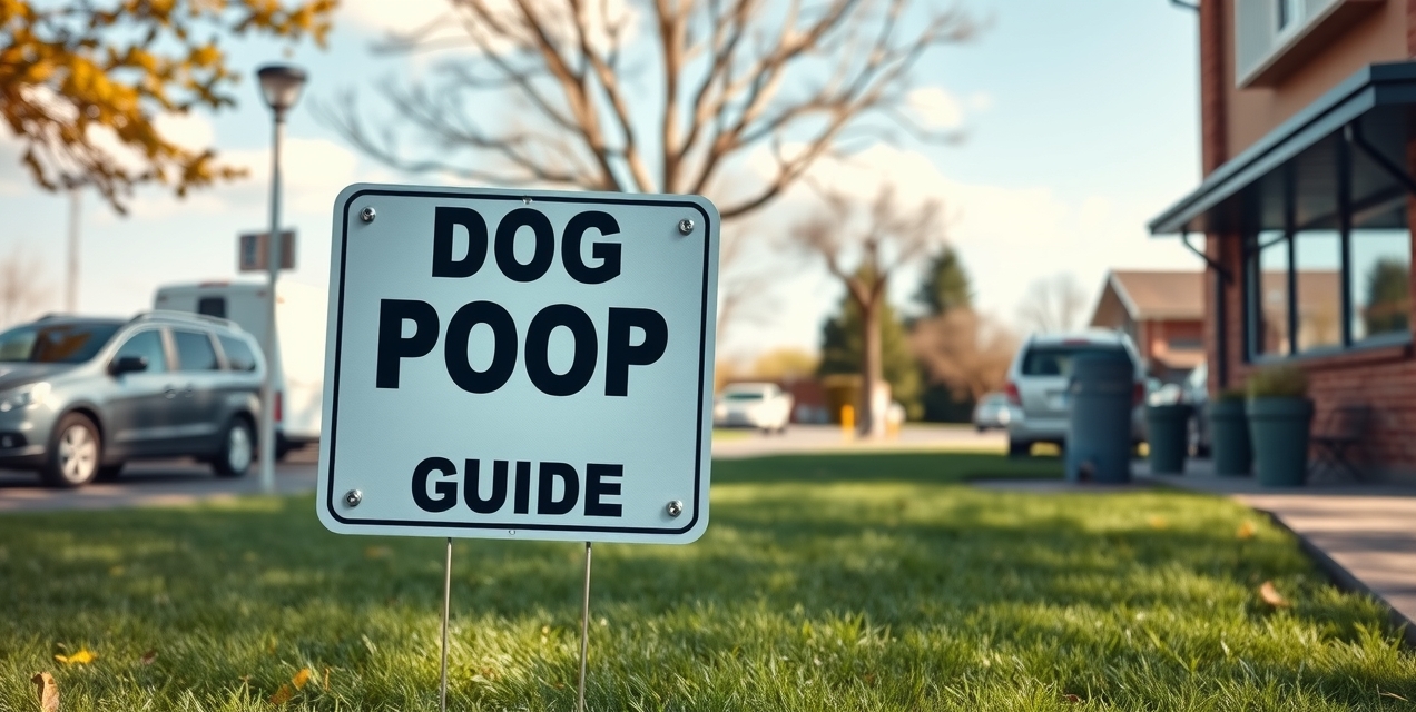 Checklist for Dog Poop Yard Signs Guide