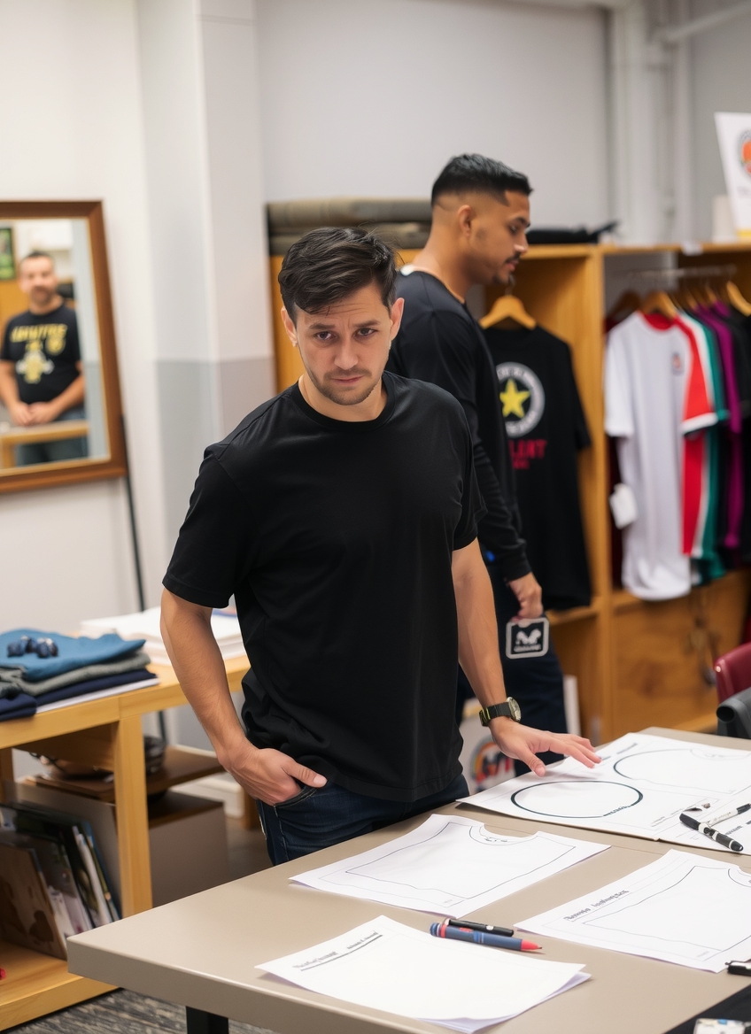 Preparation visual for Tshirt Printing Tulsa Guide