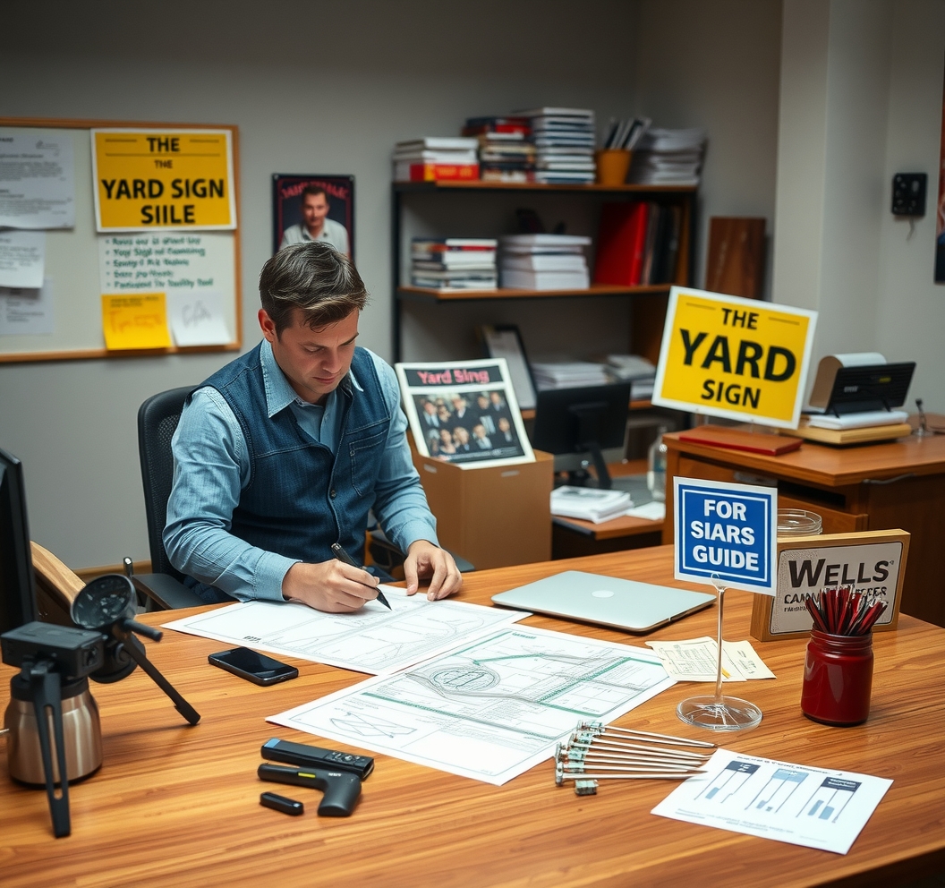Quality check visual for Yard Signs Franklin Guide