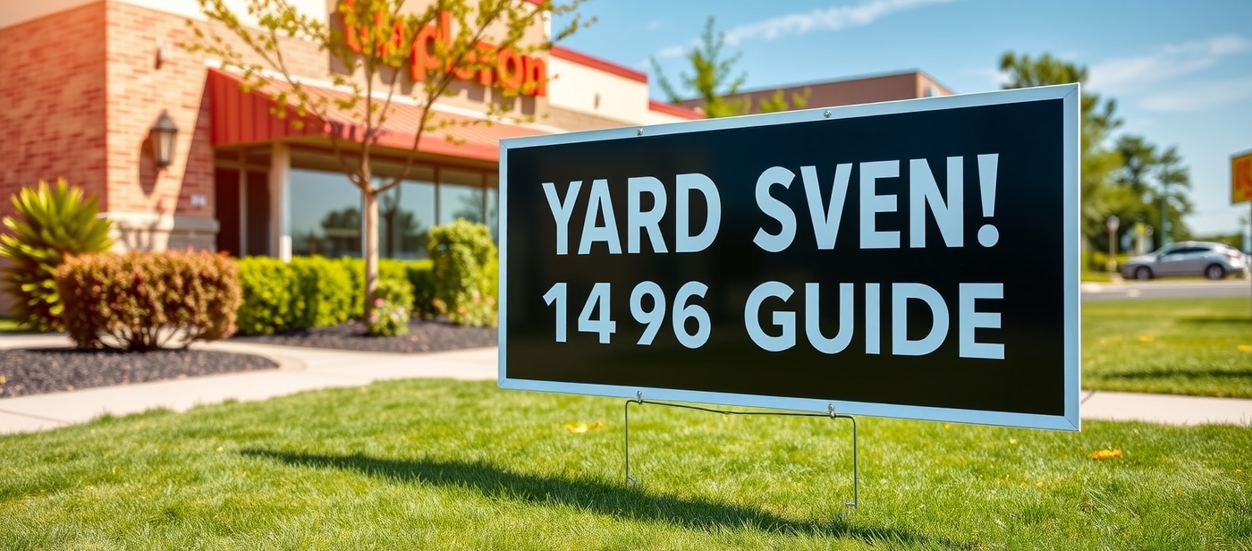 Checklist for Denver Yard Signs Guide