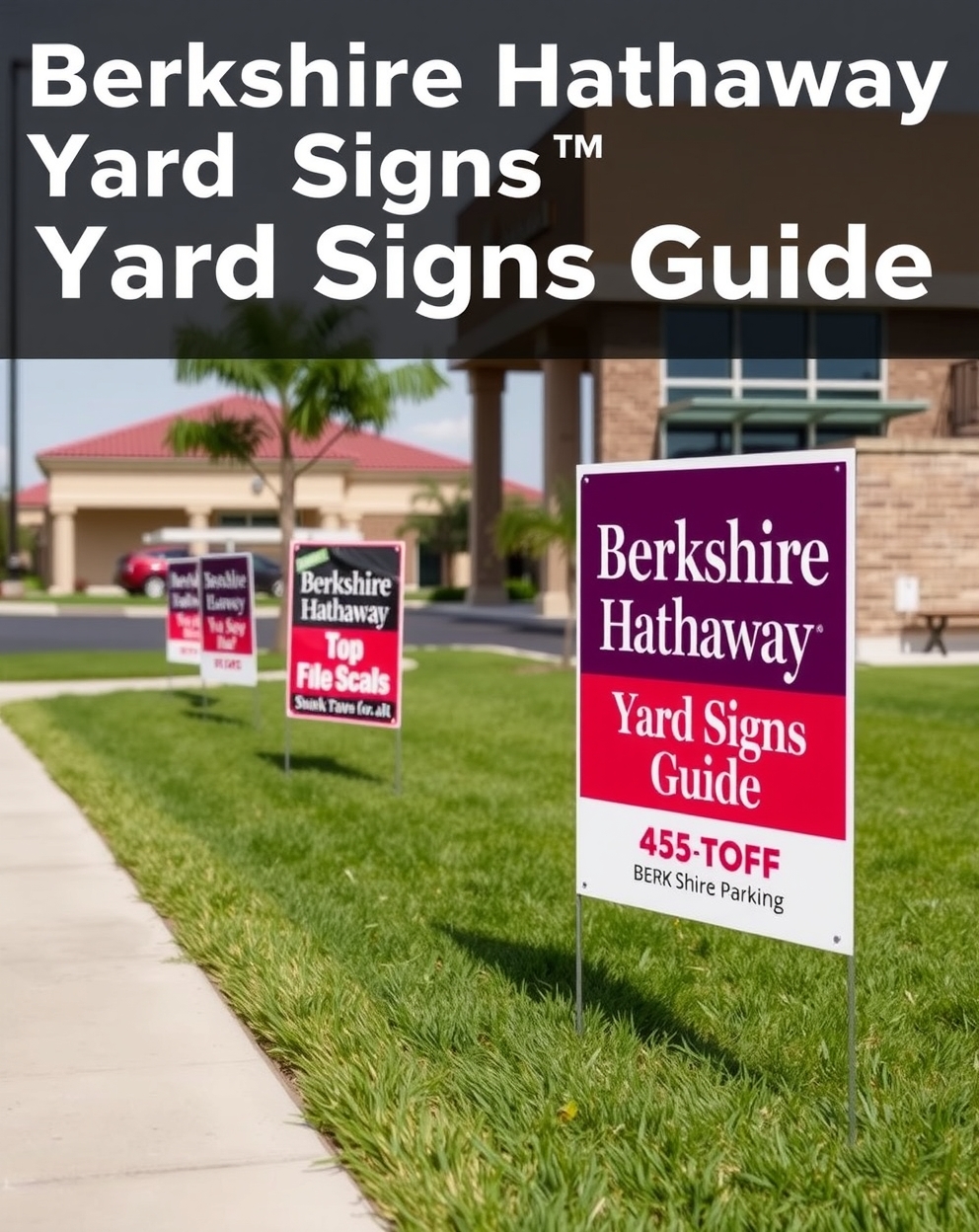Checklist for Berkshire Hathaway Yard Signs Guide
