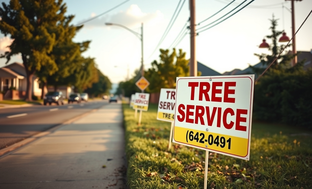 Tree Service Yard Signs Guide