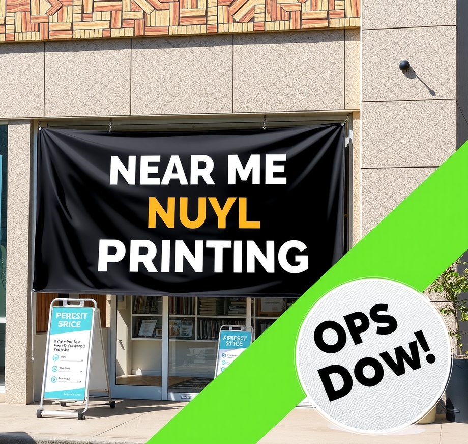 Checklist for Vinyl Banner Printing Near Me Open Now Guide