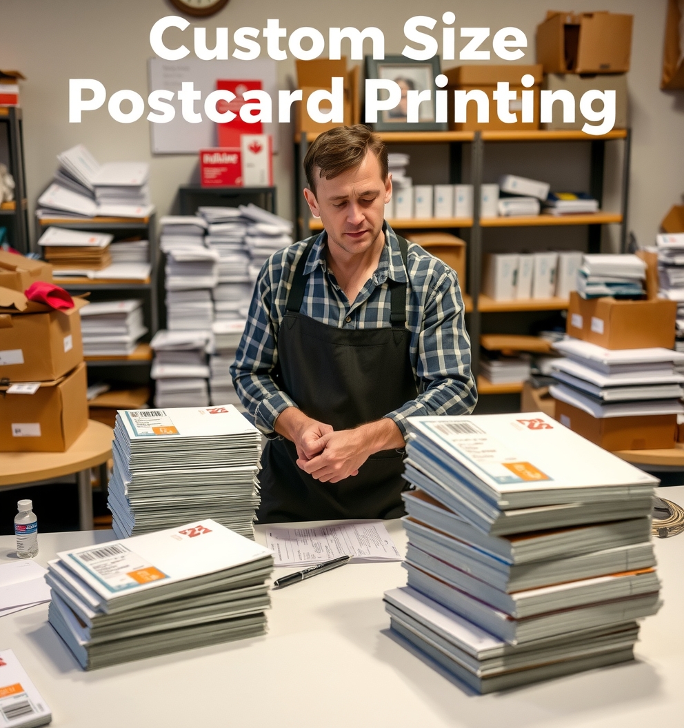 Custom Size Postcard Printing