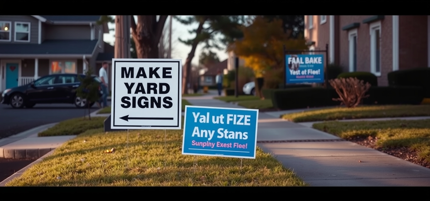 Can I Put Yard Signs Anywhere Guide