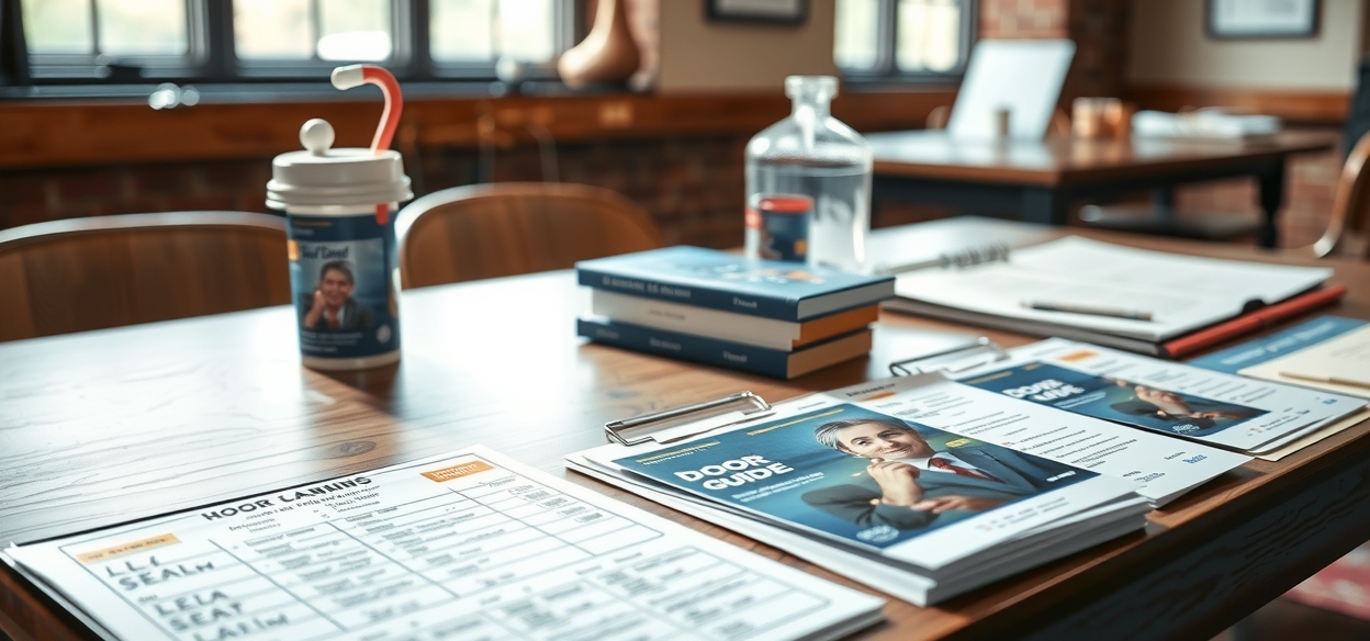 Evaluating the best Door Hangers for Hospital Guide environment