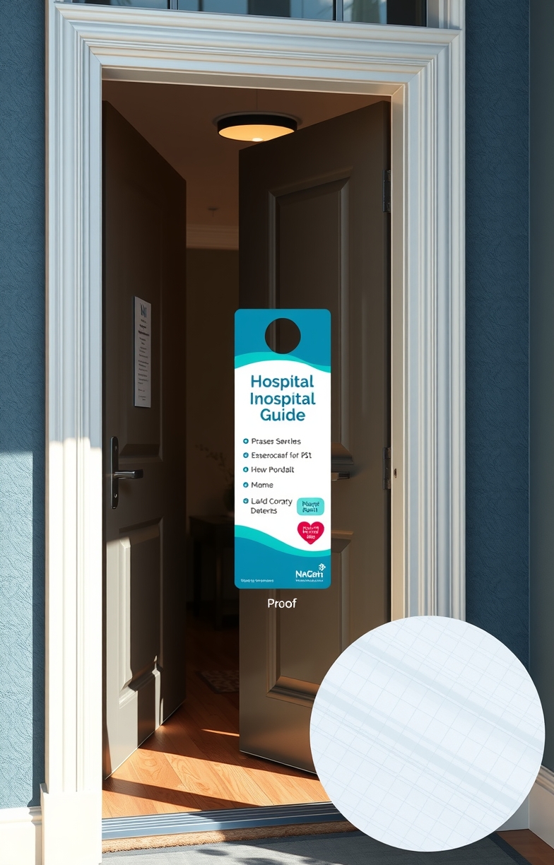 Checklist for Door Hangers for Hospital Guide