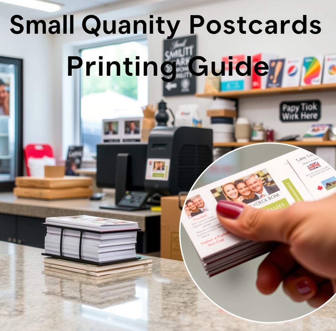 Small Quantity Postcard Printing Guide