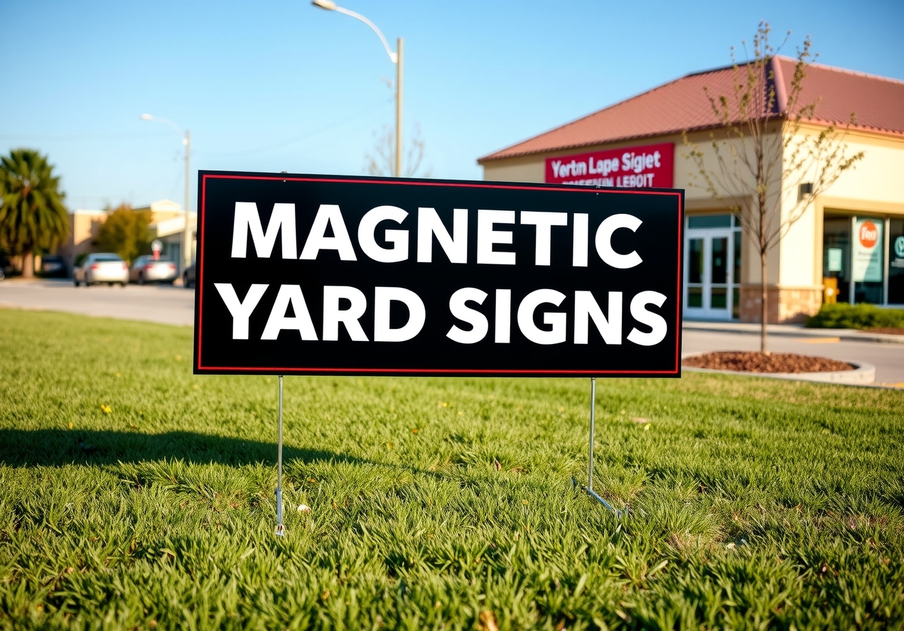 Checklist for Magnetic Yard Signs by Yard Design