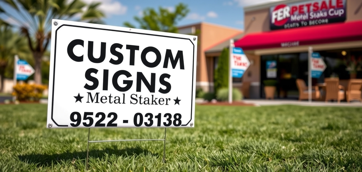 Checklist for Custom Yard Signs with Metal Stakes Guide