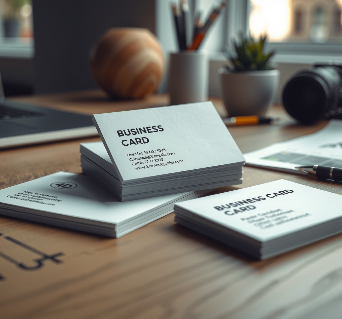 Preparation visual for Business Cards Printing Office Depot Guide