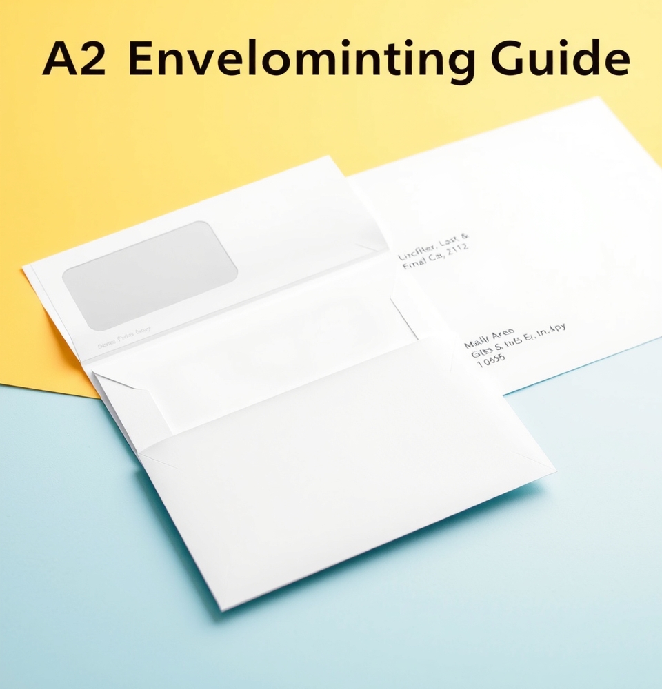 Checklist for A2 Envelope Printing Guide