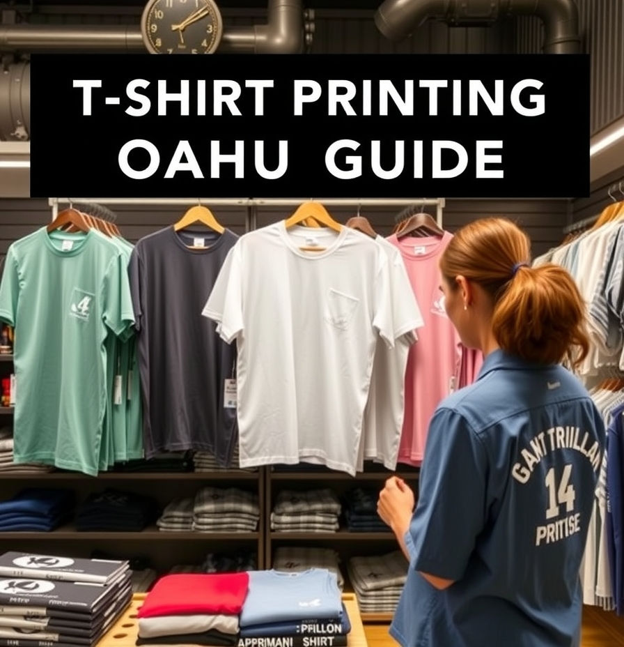 Evaluating the best Tshirt Printing Oahu Guide environment