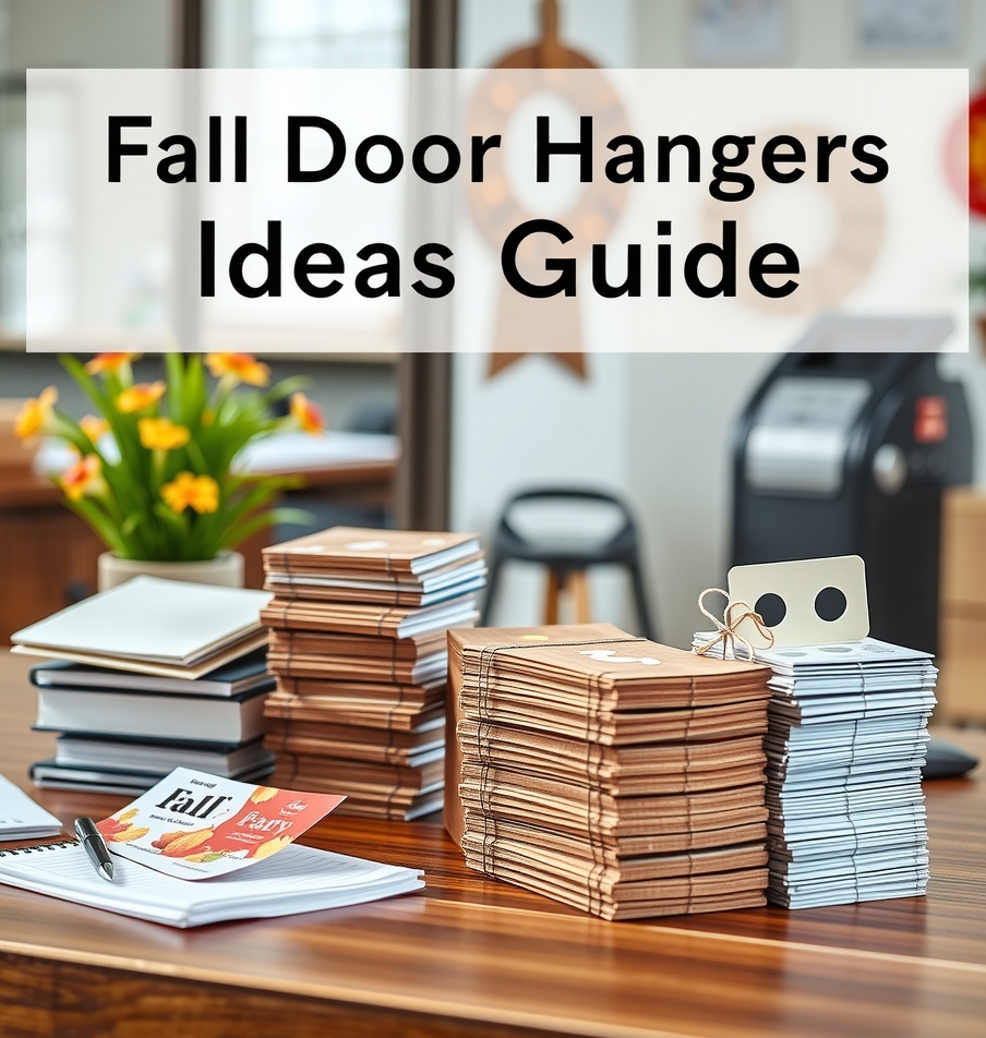 Quality check visual for Fall Door Hangers Ideas Guide
