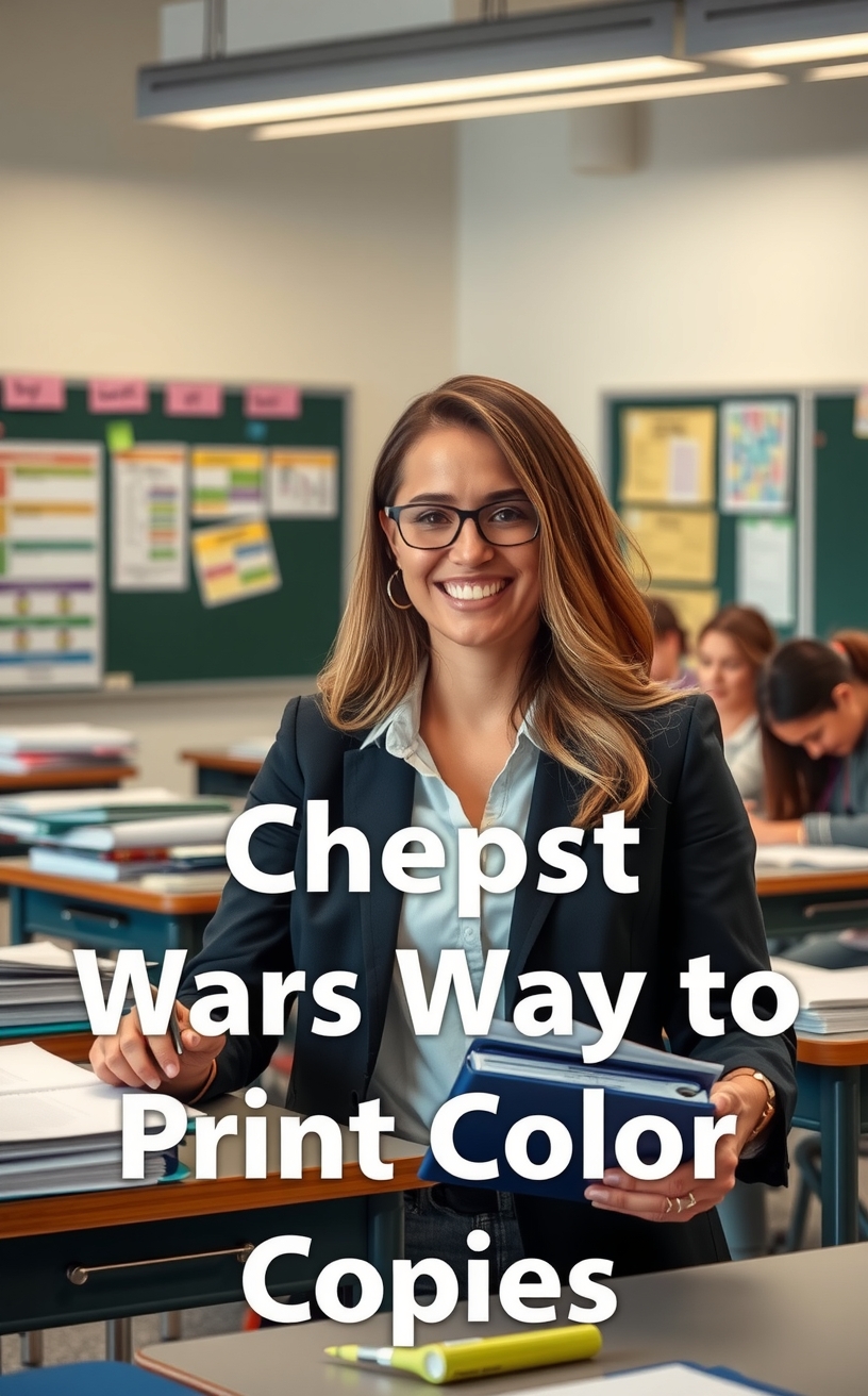 Cheapest Way to Print Color Copies