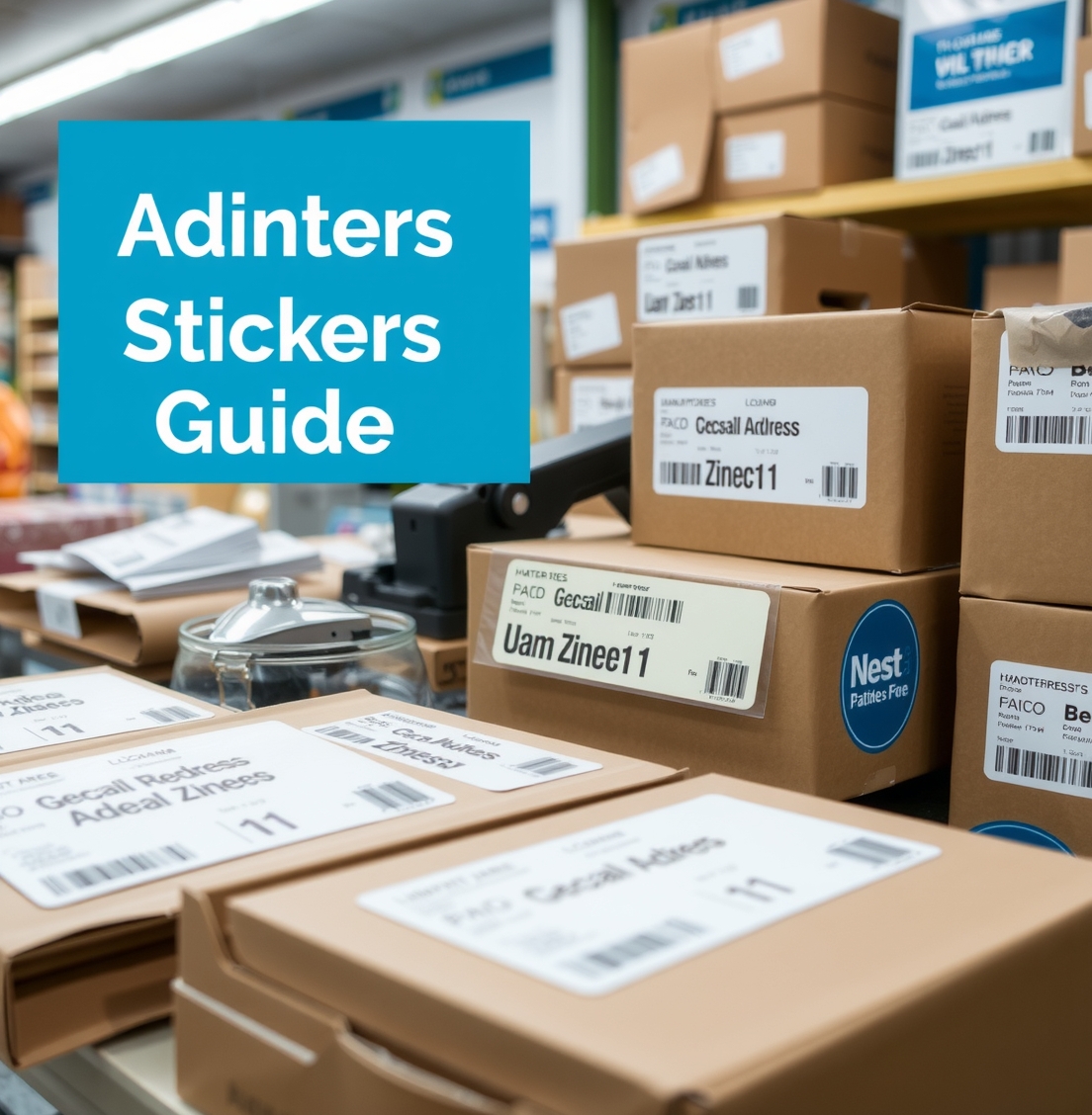 Address Stickers Printing Guide