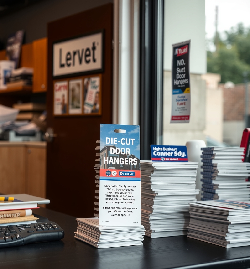 Quality check visual for Die Cut Door Hangers Guide