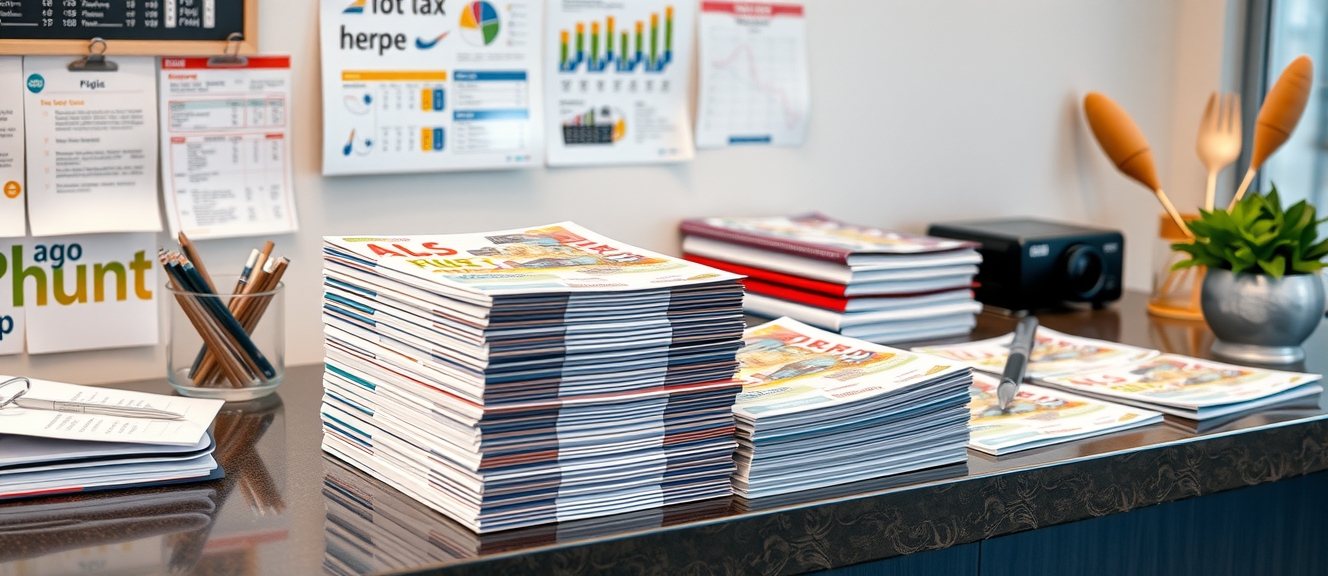 Preparation visual for A5 Flyer Printing Cheap