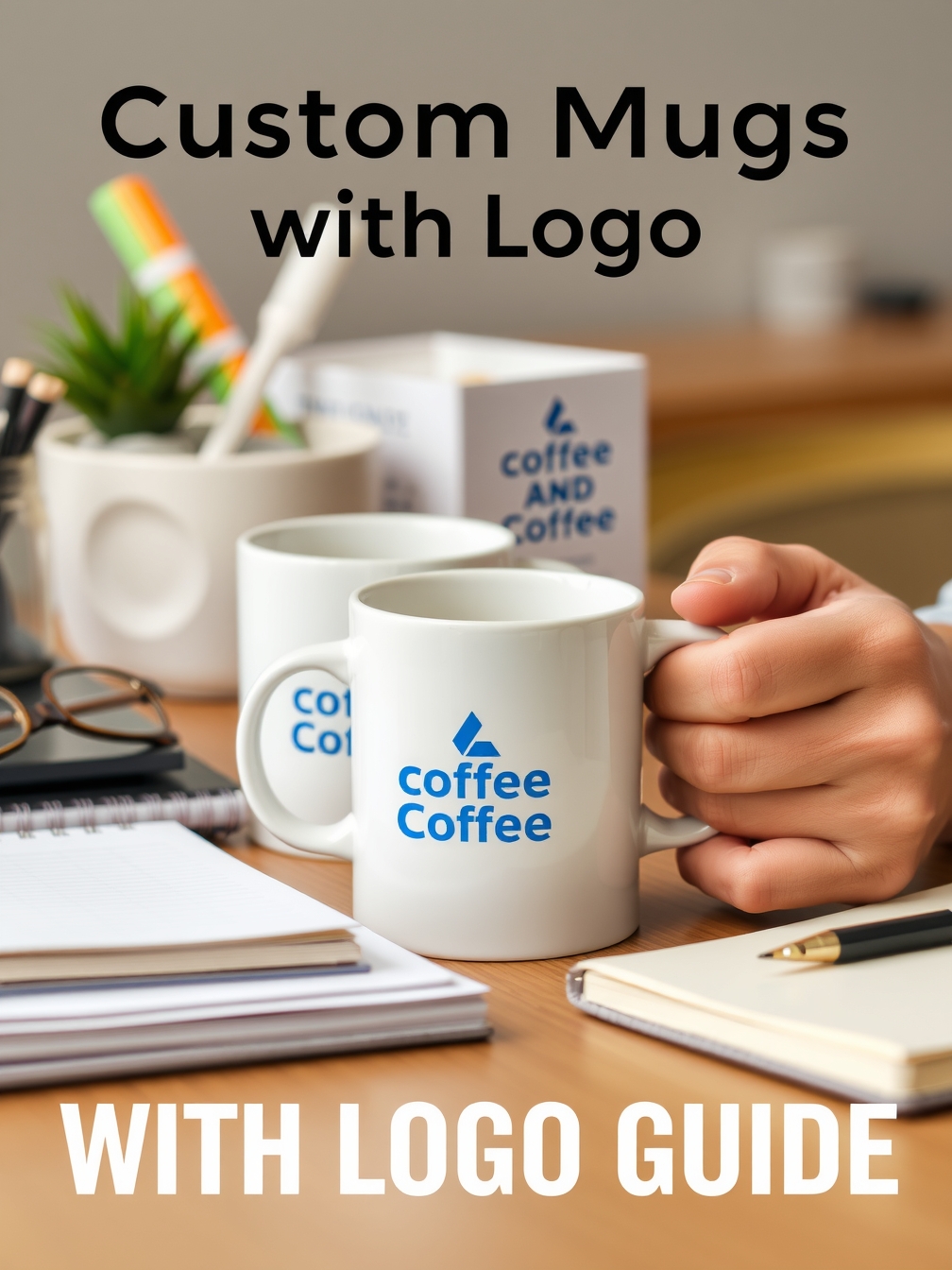 Preparation visual for Custom Coffee Mugs with Logo Guide
