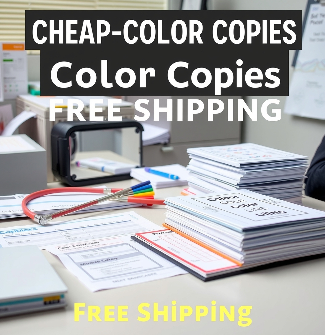 Preparation visual for Cheap Color Copies Free Shipping