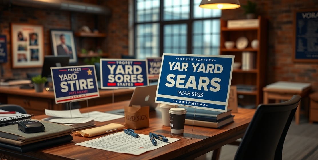 Quality check visual for Political Yard Signs Near Me Guide