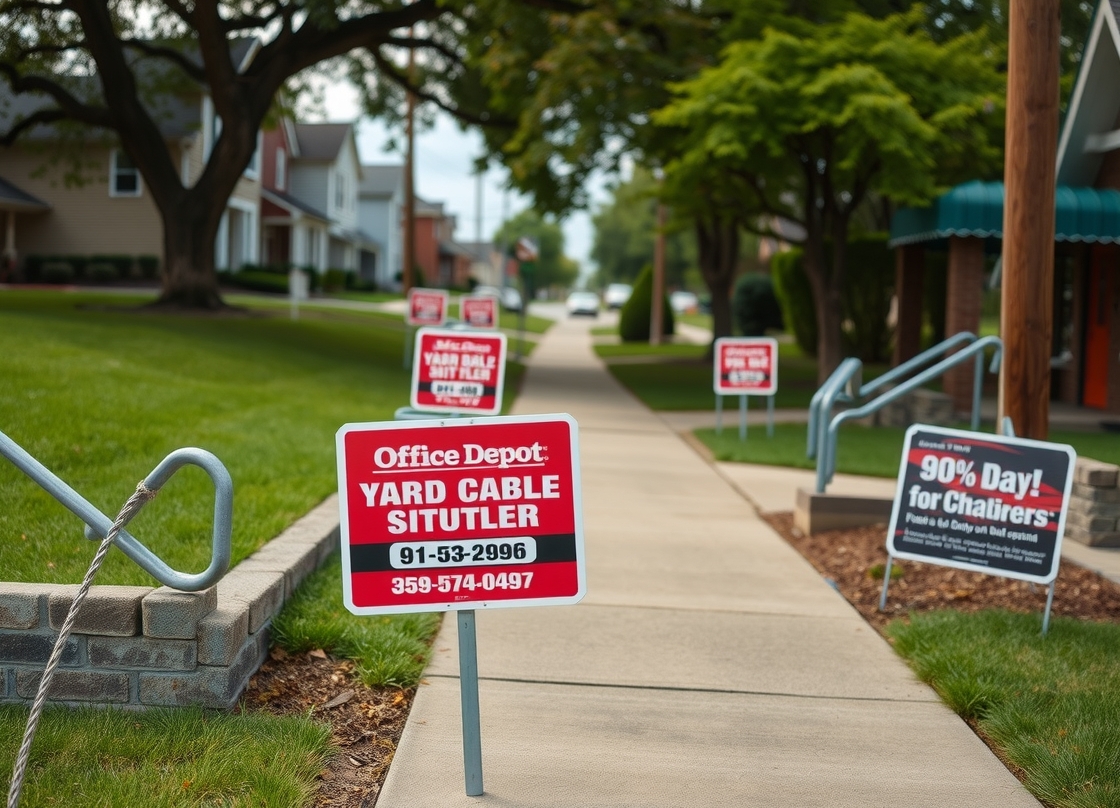 Office Depot Yard Signs Same Day Guide hero image
