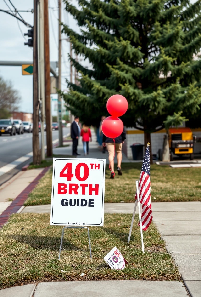 40TH Birthday Yard Signs Guide hero image