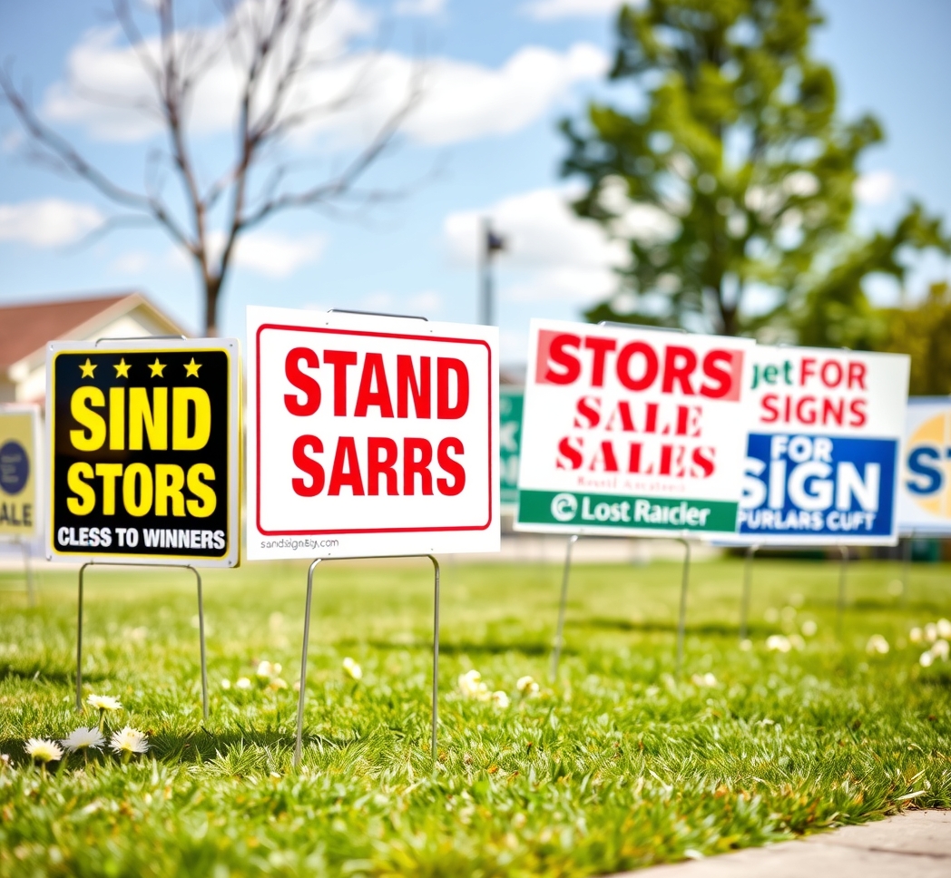 Evaluating the best Stands for Yard Signs Guide environment
