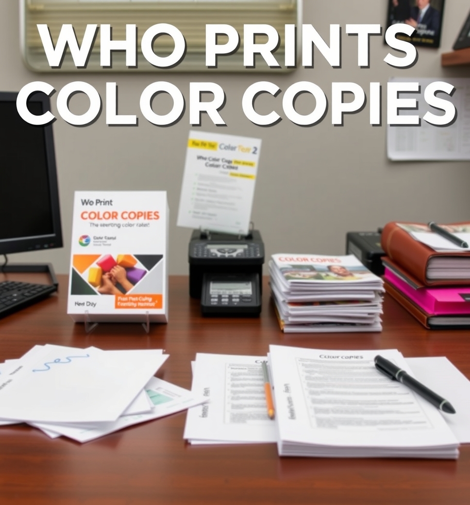 Preparation visual for Who Prints Color Copies Guide